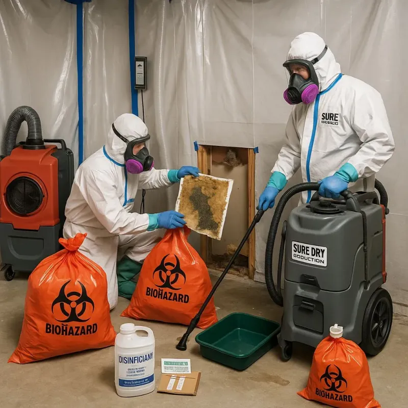 Contaminated Water Handling Protocols process in Saint Jacob, IL