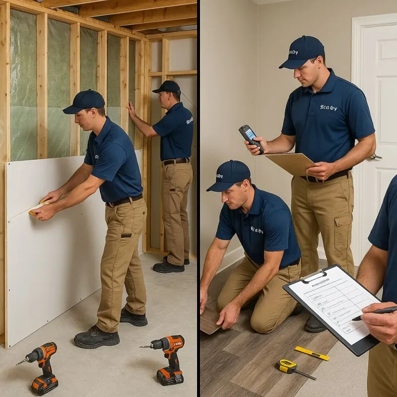 Repairs and Reconstruction process in Saint Jacob, IL